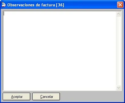 Captura de pantalla 6 — Ayuda WINTRANS: Gestor de facturas