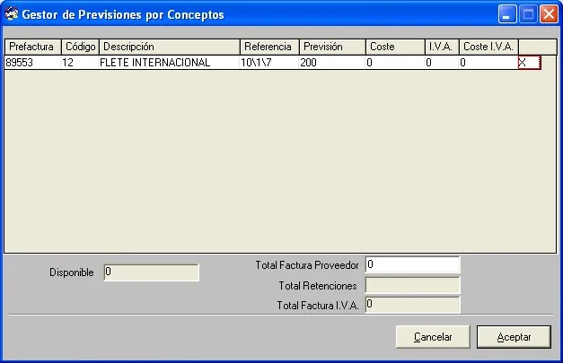 Captura de pantalla 5 — Ayuda WINTRANS: Gestor de facturas proveedores
