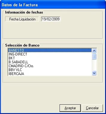Captura de pantalla 3 — Ayuda WINTRANS: Liquidaciones
