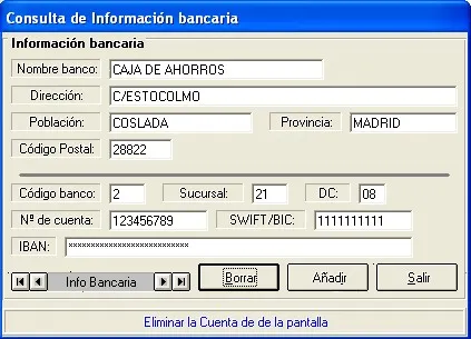 Captura de pantalla 13 — Ayuda WINTRANS: Entidades